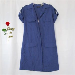 NEW YORK COMPANY NAVY DRESS SIZE SMALL
